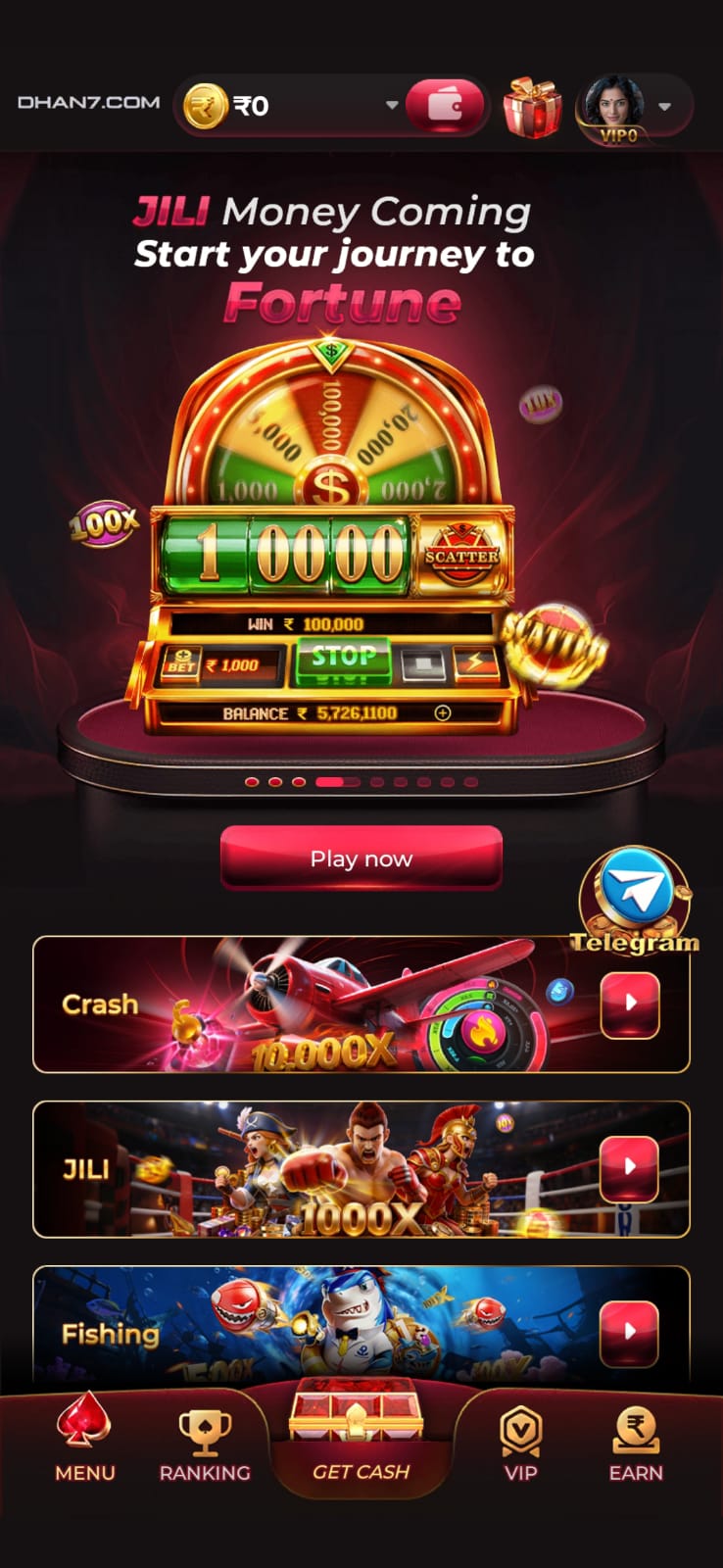 Latest Dhan7 Game app download APK for Android